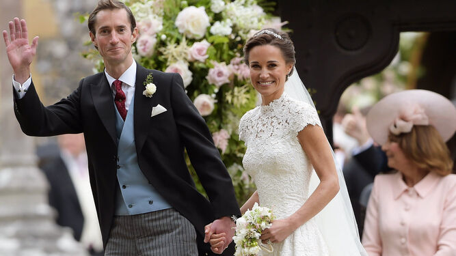 Pippa Middleton se casa con el financiero James Matthews