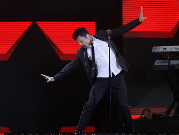 Las im&aacute;genes del concierto de Ricky Martin en Sevilla