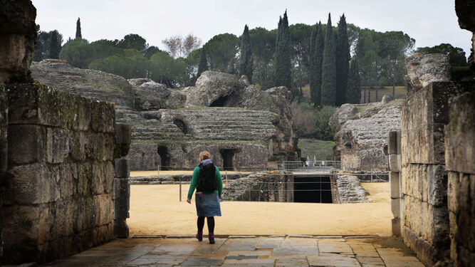 El anfiteatro de Itálica.
