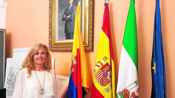 La alcaldesa de Castilleja de la Cuesta, Carmen Herrera.