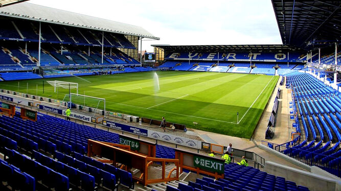 Goodison Park es el estadio del Everton.