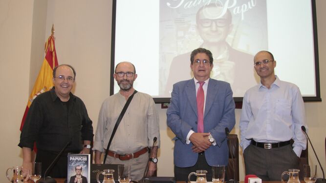 De izquierda a derecha, José Carlos Carmona, Francisco Correal, José Joaquín Gallardo y Enrique García López-Corchado.