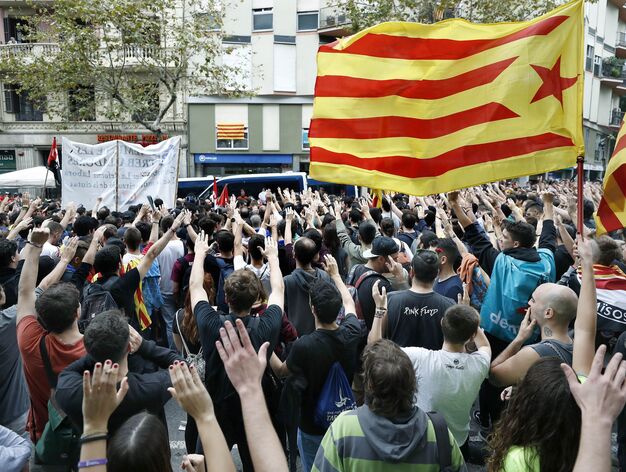 Jornada de protestas en Catalu&ntilde;a