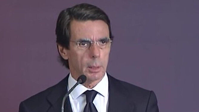 El ex presidente José María Aznar.