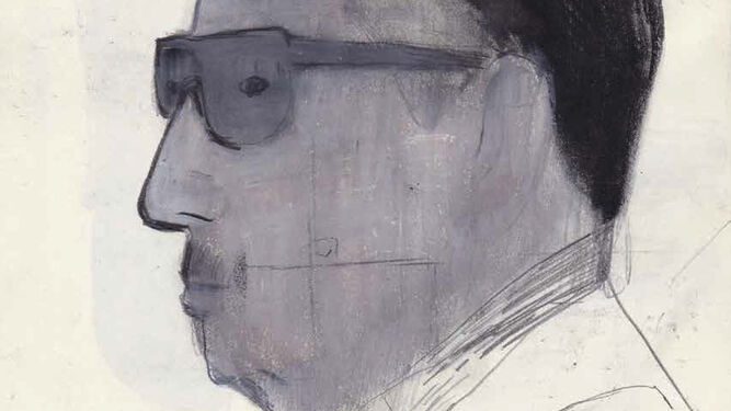 Una de las ilustraciones de Allende incluida en la novela gráfica.