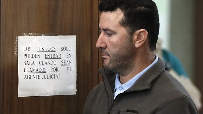 Manuel R.M., acusado de asesinar en Lebrija  a su ex pareja, María del Castillo Vargas, hija de la cantaora Juana Vargas.