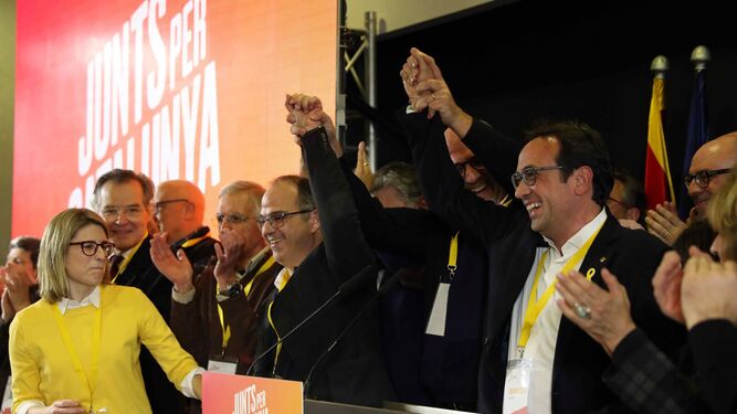 Las imágenes de las elecciones catalanas