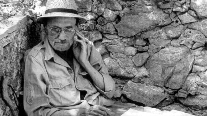 Una imagen de Fernand Deligny (Bergues, 1913 - Monoblet, 1996), escritor, educador y cineasta francés.