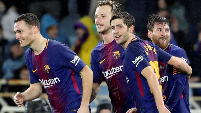 Las im&aacute;genes del Real Sociedad-Barcelona
