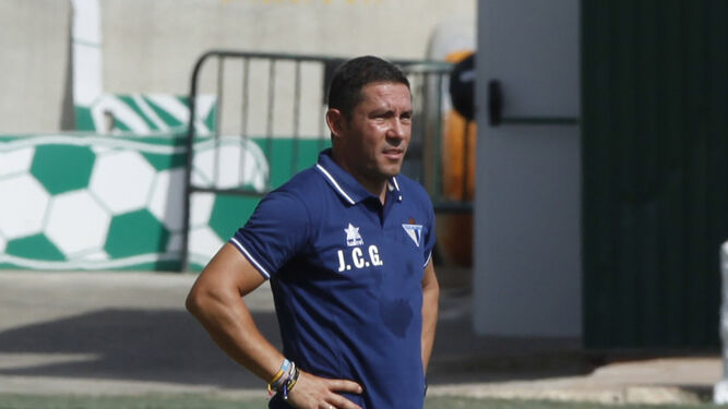 Juan Carlos Gómez, entrenador del Écija.