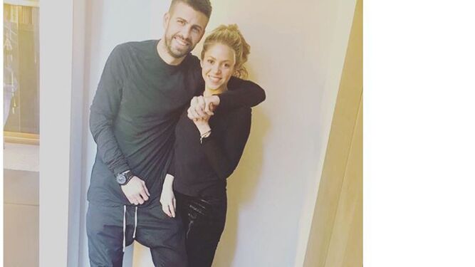 La última foto en las redes sociales de la pareja Piqué-Shakira, desmintiendo una ruptura.