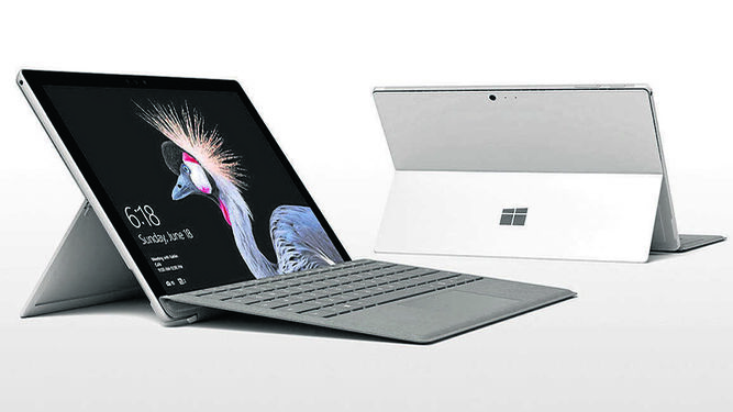 Convertibles Surface Pro de Microsoft, últimas versiones de este ultraligero y versátil dispositivo.