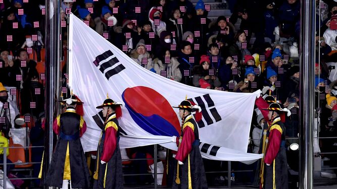 La ceremonia de apertura de los JJOO de Invierno de PyeongChang 2018, en im&aacute;genes