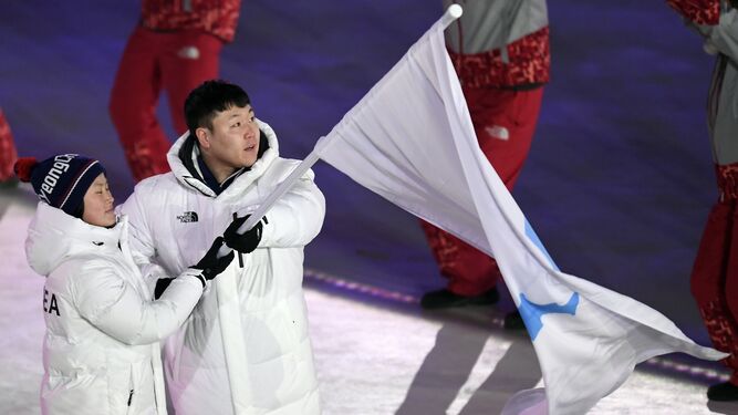 La ceremonia de apertura de los JJOO de Invierno de PyeongChang 2018, en im&aacute;genes