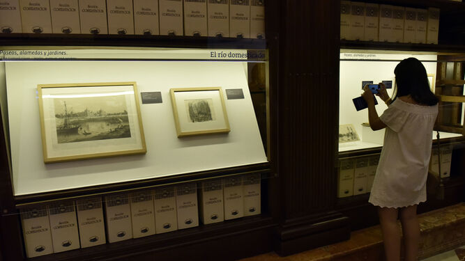 Documentos exhibidos en la muestra, en el Archivo de Indias, hasta el 18 de marzo.