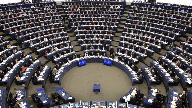 Un pleno del Parlamento Europeo celebrado el pasado mes de marzo en su sede de Estrasburgo.