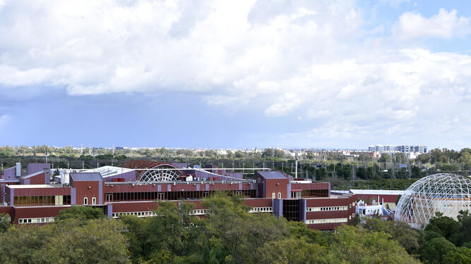 Escuela Técnica Superior de Ingeniería de la Universidad de Sevilla, situada en la isla de la Cartuja.