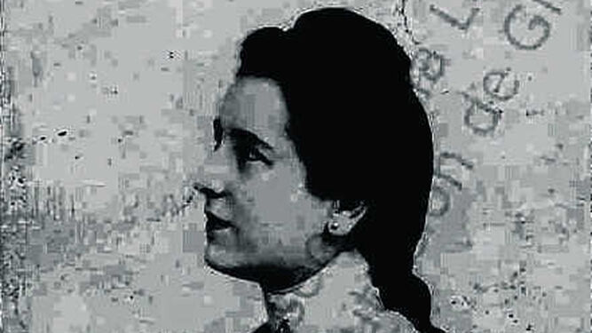 Emilia Llanos, en una fotografía de 1910.