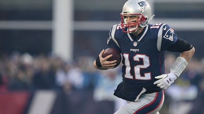 El jugador de los Patriots Tom Brady.