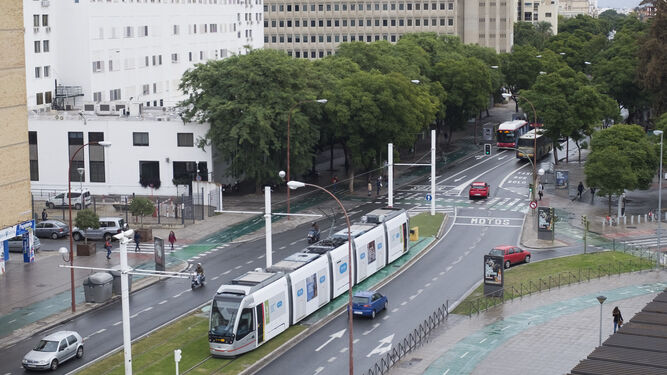 La ampliación del Metrocentro hasta la estación de Santa Justa comenzará desde la parada de San Bernardo.