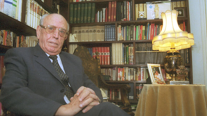 El doctor Rafael Barroso Guerra, en el año 2000.