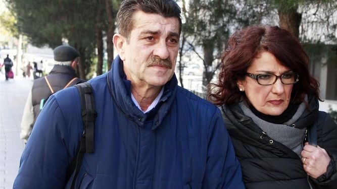 Pippo y Santina Biondo, padres del cámara italiano encontrado muerto en su domicilio de Madrid.