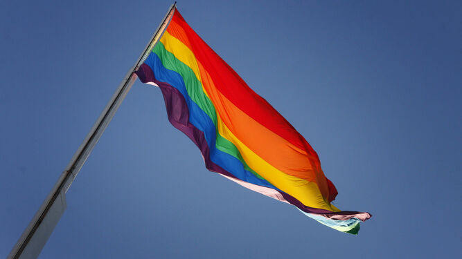 La bandera del orgullo gay