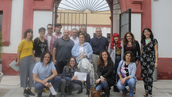 Participantes en la presentación de la oferta cultural de La Rinconada.