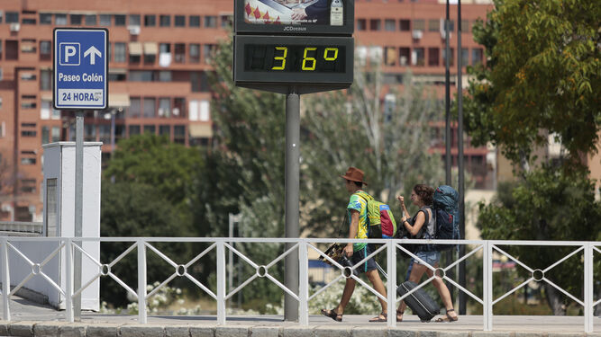 La llegada del calor a Sevilla