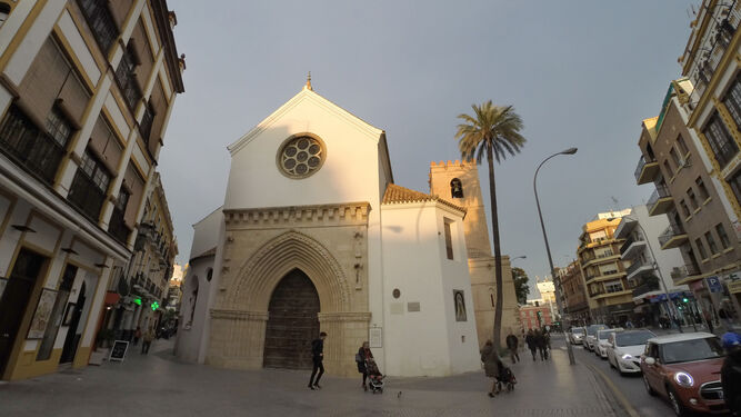 La iglesia gótico mudéjar de Santa Catalina.