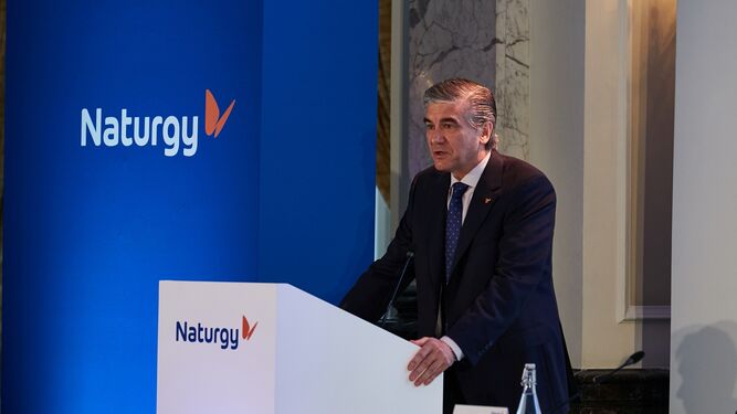 Francisco Reynés, presidente de Naturgy, presenta en Londres el plan estratégico 2018-2022.