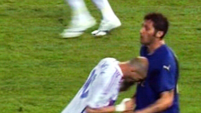 El cabezazo de Zidane a Materazzi.