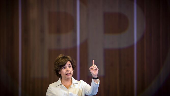 Soraya: garantía para el PP y para España