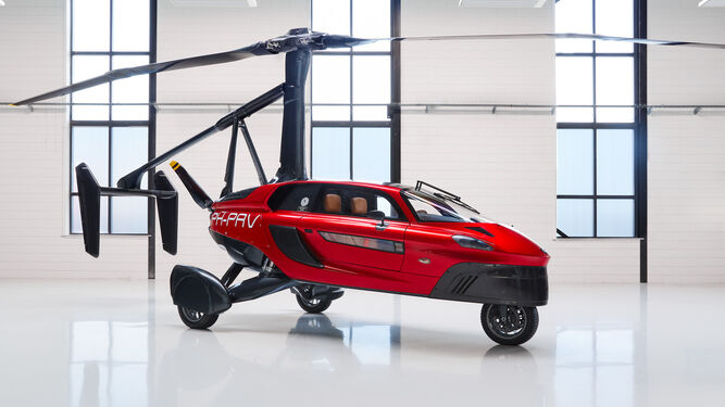 Así es V-Pal, un vehículo que busca ser homologado para circular por tierra y aire.