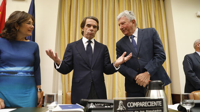 Comparecencia del expresidente del PP José María Aznar en la Comisión de Investigación sobre la presunta financiación ilegal del PP