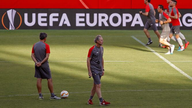 Michel Preud'homme es el entrenador del Standard de Lieja, primer rival del Sevilla en la Europa League.