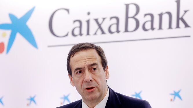 El consejero delegado de Caixabank , Gonzalo Gortázar.