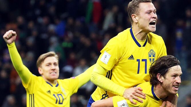 El sueco Viktor Claesson fue un fijo en el once titular de la selección de Suecia en Rusia 2018.
