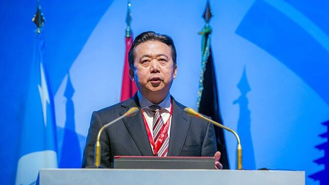 Hongwei Meng, presidente de Interpol.