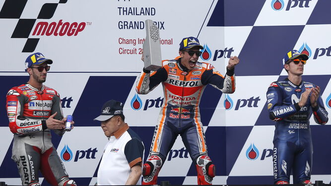Las im&aacute;genes del GP de Tailandia de Motociclismo