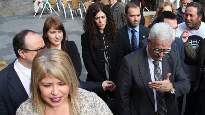 El vicepresidente de la Junta, durante una visita a Jerez en enero de 2016