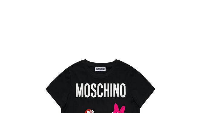 Camiseta con Donald y Daisy de Moschino tv H&amp;M 34,99 EUR