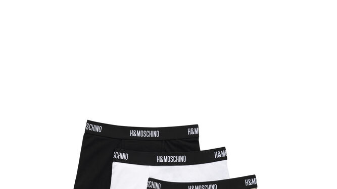 Pack de ropa interior masculina de Moschino tv H&amp;M 29,99 EUR