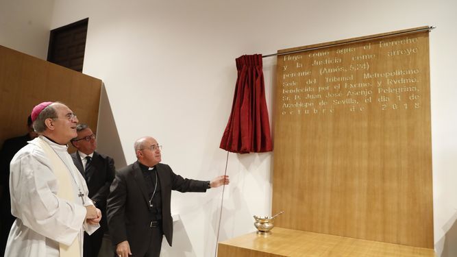 Inauguración de la nueva sede del Tribunal Eclesiástico