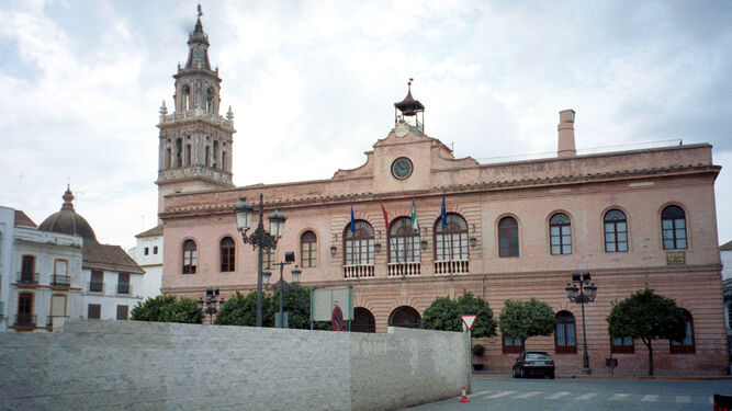 La Plaza del Ayuntamiento de Écija, en una imagen de archivo.