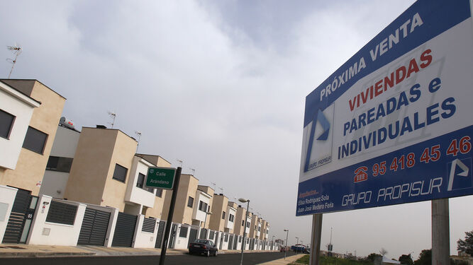 Una promoción de viviendas en Mairena del Aljarafe.