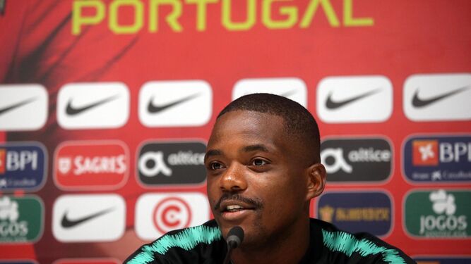 Carvalho, en la rueda de prensa que ofreció ayer en San Siro.