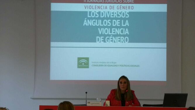 La coordinadora provincial del Instituto Andaluz de la Mujer, Cristina Galán Cabezón