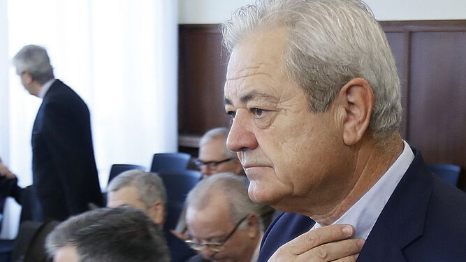El ex consejero de Innovación Francisco Vallejo, en el juicio de los ERE.