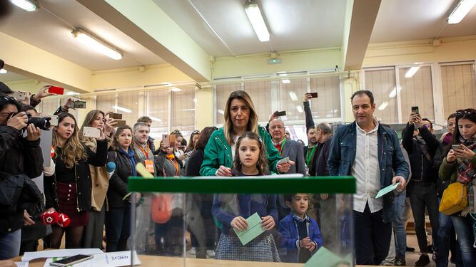Las im&aacute;genes de las elecciones andaluzas 2018